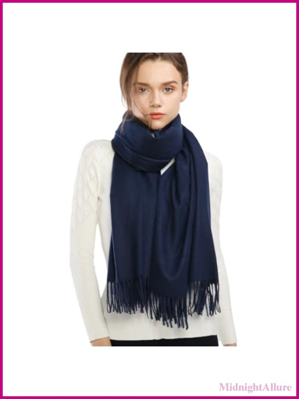 Women's Pashmina Shawl Wrap Soft Cozy Large Blanket Scarf for Wedding Evening